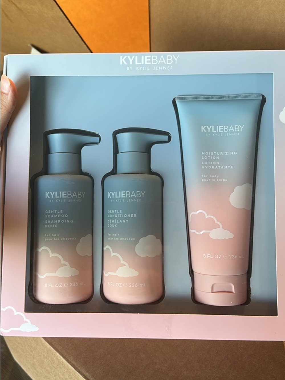 KYLIEBABY Gentle Bath & Hair Care Set - Pink/Blue